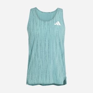Adidas Adizero M – Canotta Running – Uomo – Verde