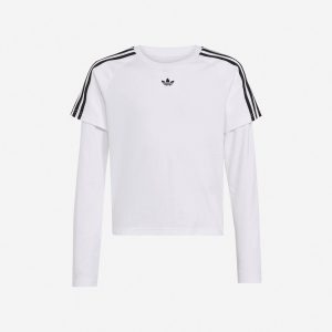Adidas O Girl Jr – T-shirt – Bianco