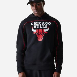 New Era Chicago Bulls M – Abbigliamento Basket – Uomo – Nero