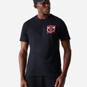New Era Photograph Chicago Bulls M – Maglia Basket – Uomo – Nero