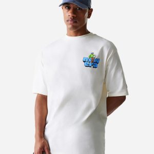New Era Graphic M – T-shirt – Uomo – Bianco