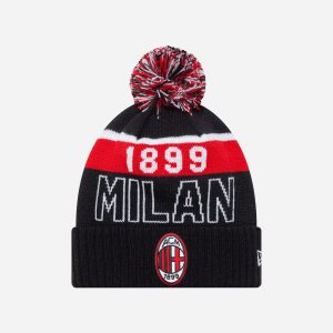 New Era Ac Milan M – Accessorio Calcio Ufficiale – Uomo – Nero