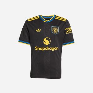 Adidas Manchester United 3d 25-26 Jr – Maglia Calcio Ufficiale – Nero