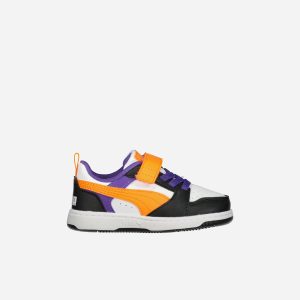 Puma Rebound V6 Lo Inf Jr – Scarpe Sneakers – Bianco