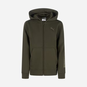 Puma Basic Jr – Felpa – Verde
