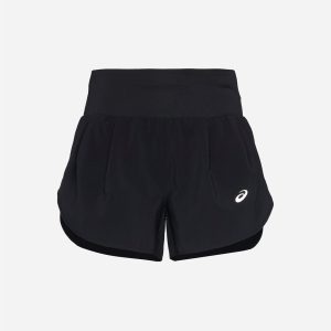 Asics Road Graphic W – Short Running – Donna – Nero