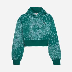 Puma Crop Jr – Felpa – Verde