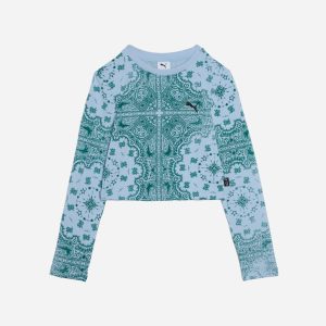 Puma Basic Jr – T-shirt – Azzurro