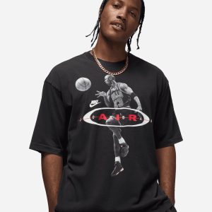 Nike Jordan 2air Ring M – T-shirt – Uomo – Nero