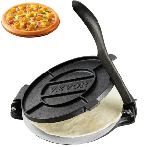SucceBuy Tortilla PressCast Iron Heavy Duty Tortilladora Press Dough Maker per Tortilla di Farina