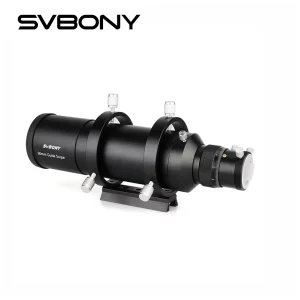 Svbony SV106 Cannocchiale guida 50mm/60mm Cannocchiale multiuso per telescopio con doppia messa a fuoco elicoidale da 1,25″ per astronomia