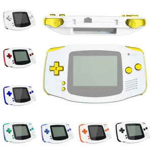 eXtremeRate Set completo di pulsanti di ricambio per Gameboy Advance per GBA – Console di gioco portatile NON inclusa