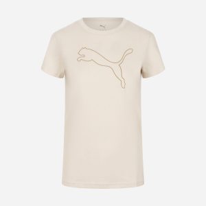 Puma Basic W – T-shirt – Donna – Bianco