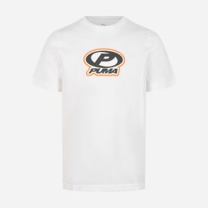 Puma Future Archive Logo M – T-shirt – Uomo – Bianco