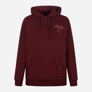 Puma Classic W – Felpa – Donna – Rosso