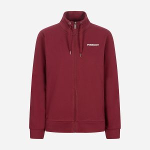 Freddy Small Logo Olografico W – Felpa – Donna – Viola