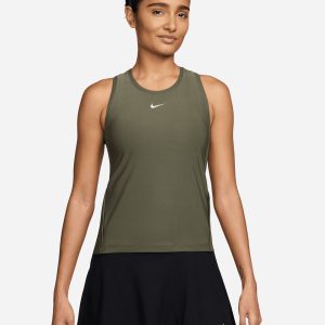 Nike Victory W – T-shirt Tennis – Donna – Verde