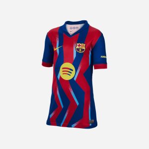 Nike Barcellona 25-26 4th Jr – Maglia Calcio Ufficiale – Color Mix