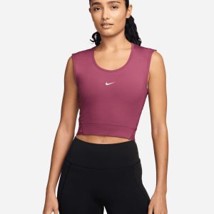 Nike Dri Fit Nk Pro Gains W – Canotta Training – Donna – Rosa