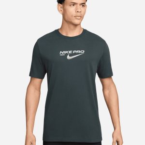 Nike Dri Fit Small Logo M – T-shirt Training – Uomo – Verde