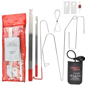 Chiave universale per porta automatica per auto Lost Lock Out Cuneo Apertura di emergenza Sblocco Kit di strumenti aperti portatili Pompa ad aria Accessori per auto