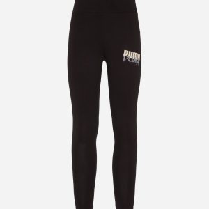 Puma Big Logo W – Leggings – Donna – Nero