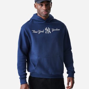 New Era Graphic New York Yankees M – Felpa – Uomo – Blu Navy