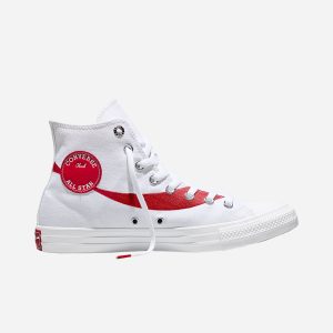 Converse Chuck Taylor All Star High Coca Cola – Scarpe Sneakers – Bianco