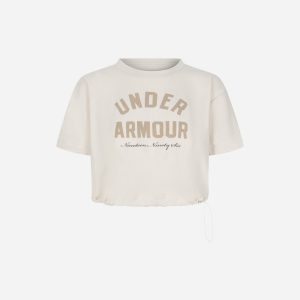 Under Armour Bungee W – T-shirt – Donna – Beige