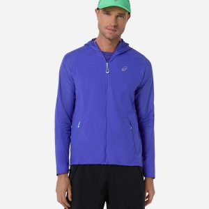 Asics Road Packable M – Giacca Running – Uomo – Blu