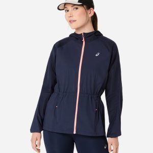 Asics Road Packable W – Giacca Running – Donna – Blu