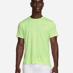 Nike Miler M – T-shirt Running – Uomo – Giallo