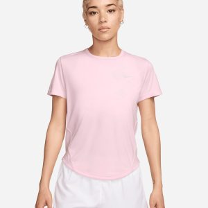 Nike Tempo W – T-shirt Running – Donna – Rosa
