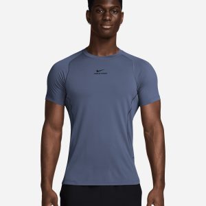 Nike Dri Fit Pro Small Logo M – T-shirt Training – Uomo – Blu