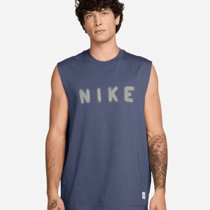 Nike Dri Fit The Big Logo M – Canotta Training – Uomo – Blu
