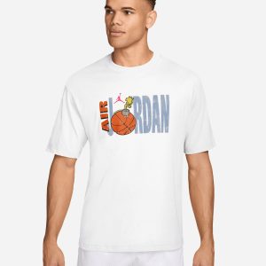 Nike Jordan Crtoon Print Gfx M – T-shirt – Uomo – Bianco