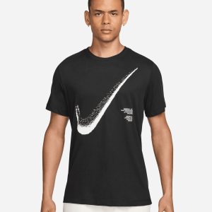 Nike Dri Fit Gfx Big Logo M – T-shirt Training – Uomo – Nero