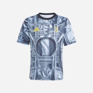 Adidas Juventus Prematch 25-26 Jr – Abbigliamento Calcio Ufficiale – Nero