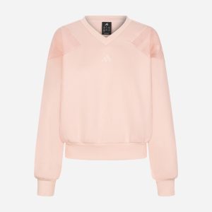 Adidas Future Icons 3stripes W – Felpa – Donna – Rosa