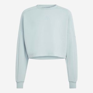 Adidas Future Icons 3stripes Jr – Felpa – Azzurro