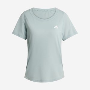 Adidas Essentials Small Logo W – T-shirt Training – Donna – Verde