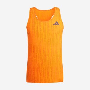 Adidas Adizero M – Canotta Running – Uomo – Arancione