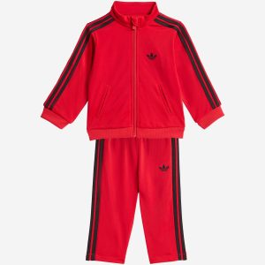 Adidas Firebird Jr – Tuta – Rosso