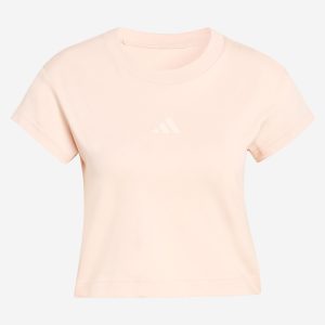 Adidas Future Icons Small Logo W – T-shirt – Donna – Rosa