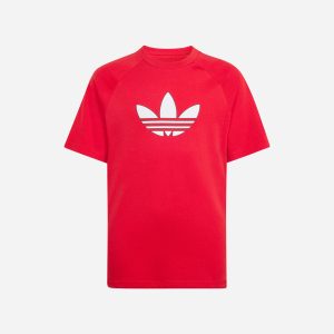 Adidas Graphic Trefoil Jr – T-shirt – Rosso
