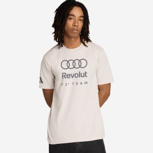 Adidas Audi Team Dna M – T-shirt – Uomo – Beige