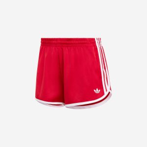 Adidas 3stripes W – Pantaloncini – Donna – Rosso