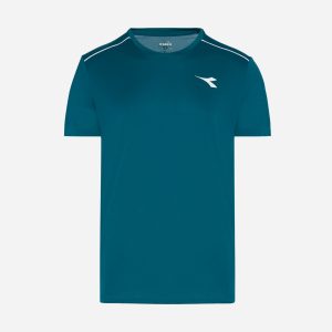 Diadora Court M – T-shirt Tennis – Uomo – Verde