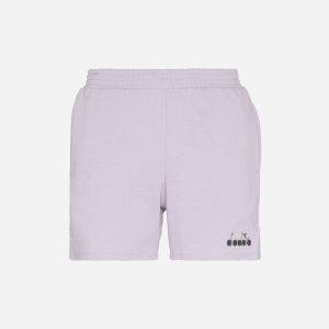 Diadora Basic W – Pantaloncini – Donna – Lilla