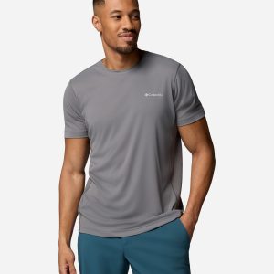 Columbia Zero Rules Light M – T-shirt – Uomo – Grigio